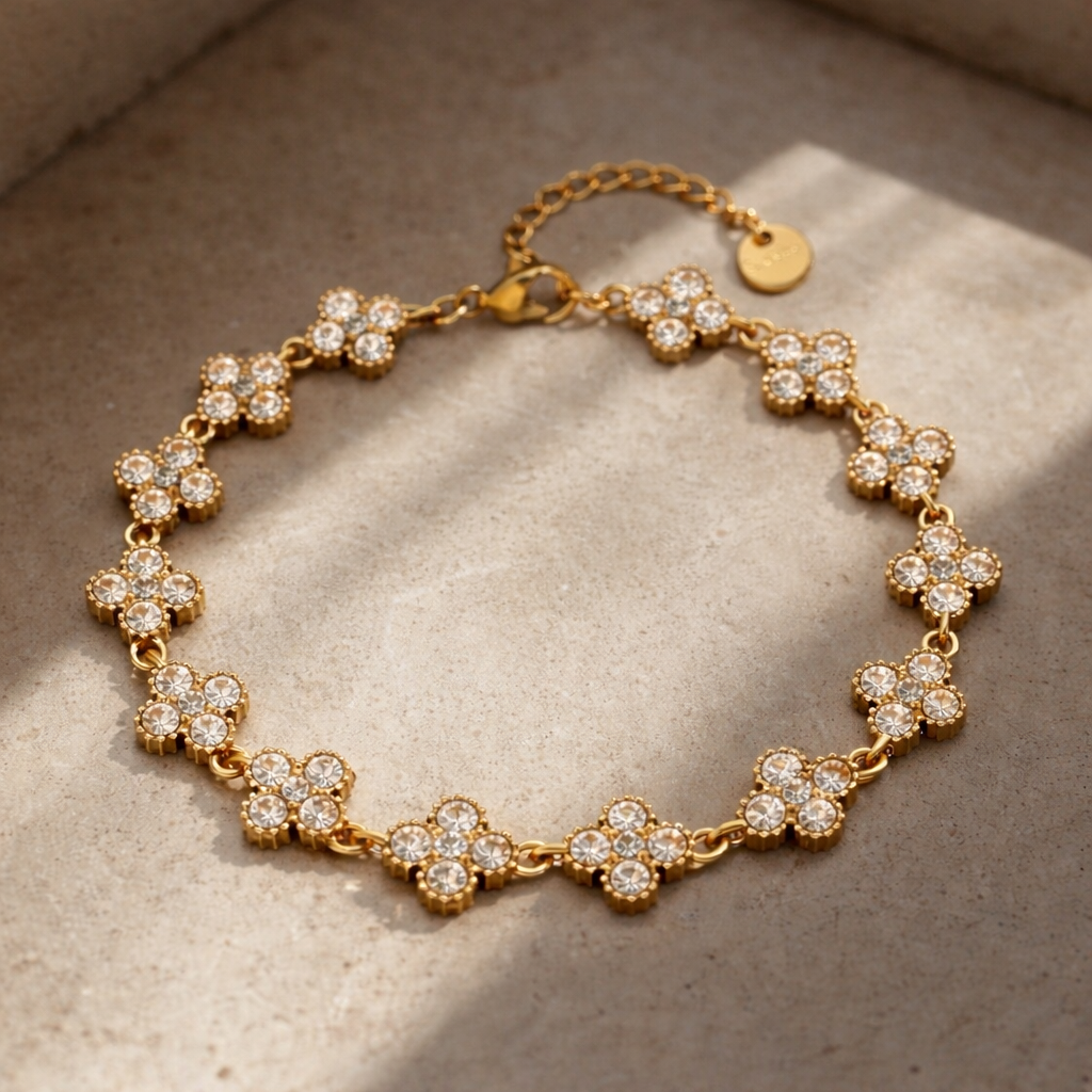 Bracelet Trèfle Élégant