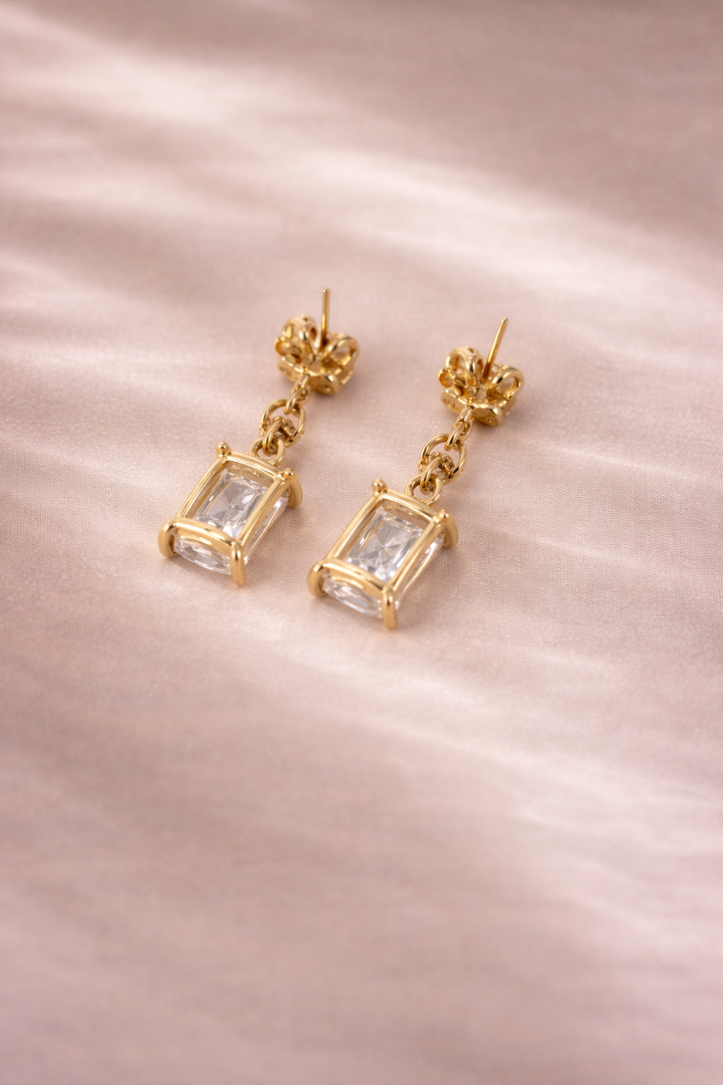 Boucles d’oreilles Pendantes Strass