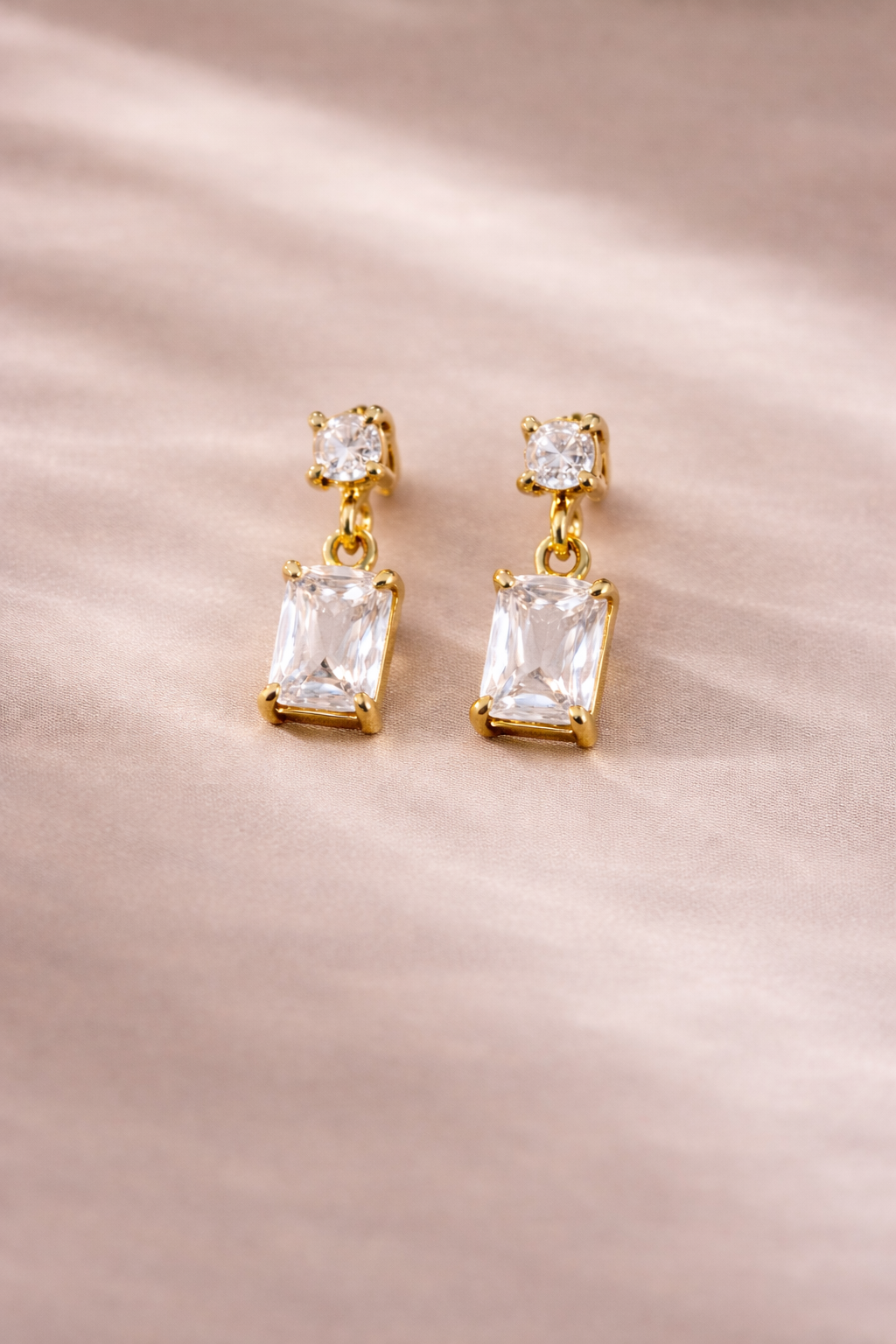 Boucles d’oreilles Pendantes Strass