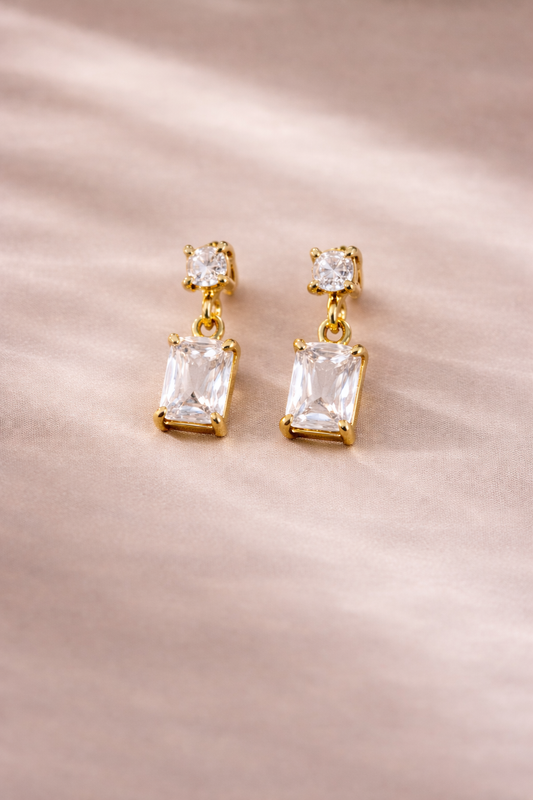 Boucles d’oreilles Pendantes Strass